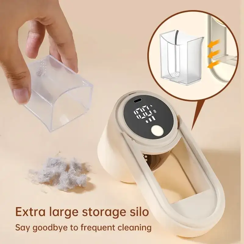 Smooth fabric finish with Youpin rechargeable device