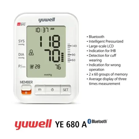 Yuwell YE680A Electronic Blood Pressure Monitors