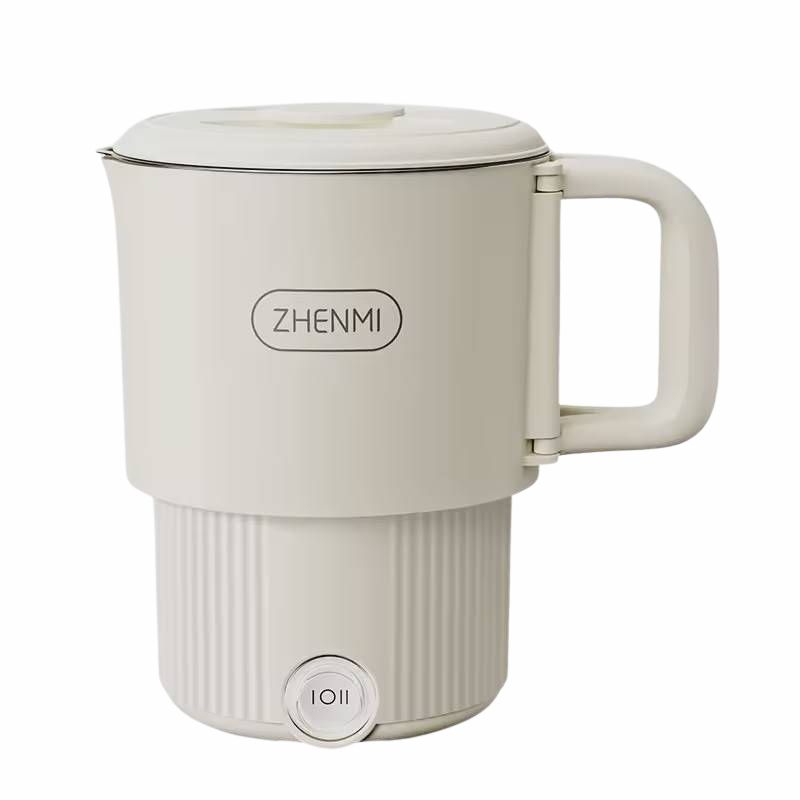 ZHENMI Portable Folding Electric Kettle 800ml Travel & Home Use