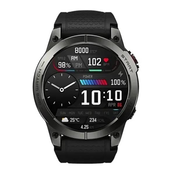 Zeblaze Stratos 3 Built-in GPS Hi-Fi Bluetooth Phone Calls Smart Watch