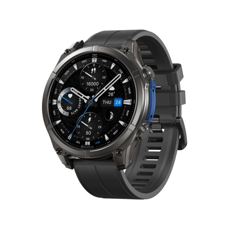 Zeblaze Vibe 8 SmartWatch AMOLED Display 316L Stainless Steel Unibody