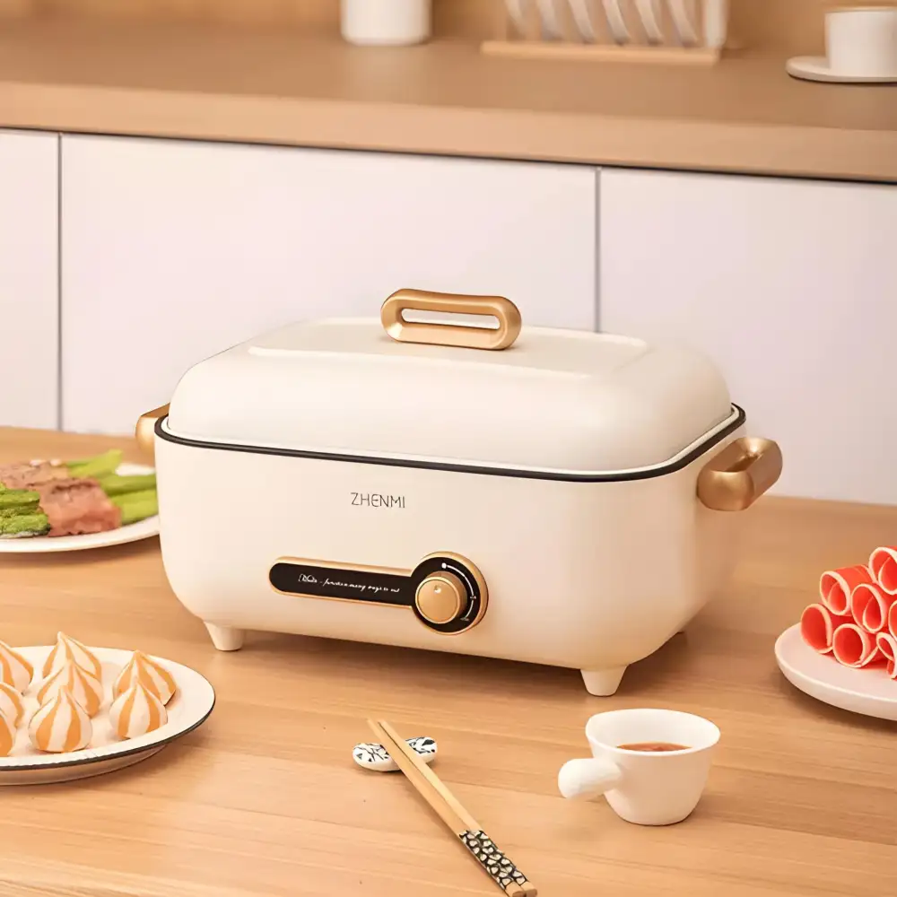 Zhenmi ED4001 4L multi-function electric cooking pot