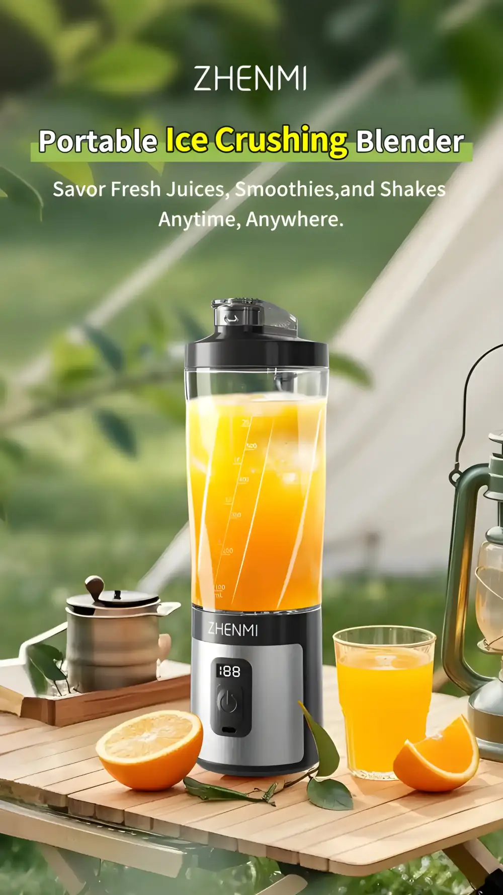 Zhenmi ZMGZ-J17 Portable Ice-Crushing Blender