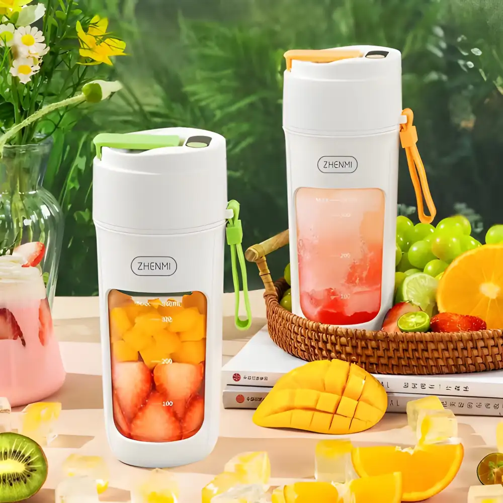 Powerful rechargeable juicer made for on-the-go use