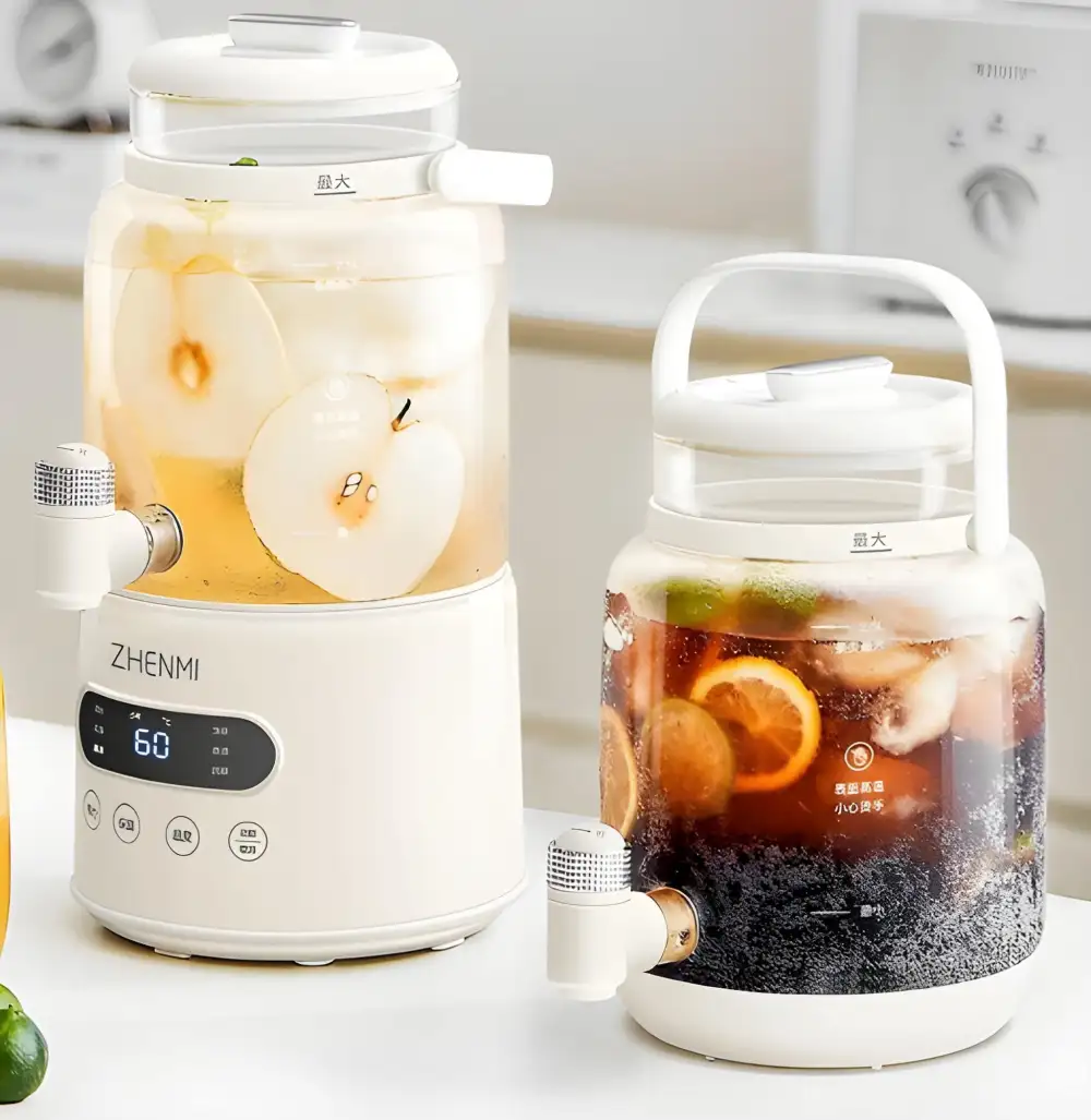 Adjustable 11-level temp control for perfect hot and warm water