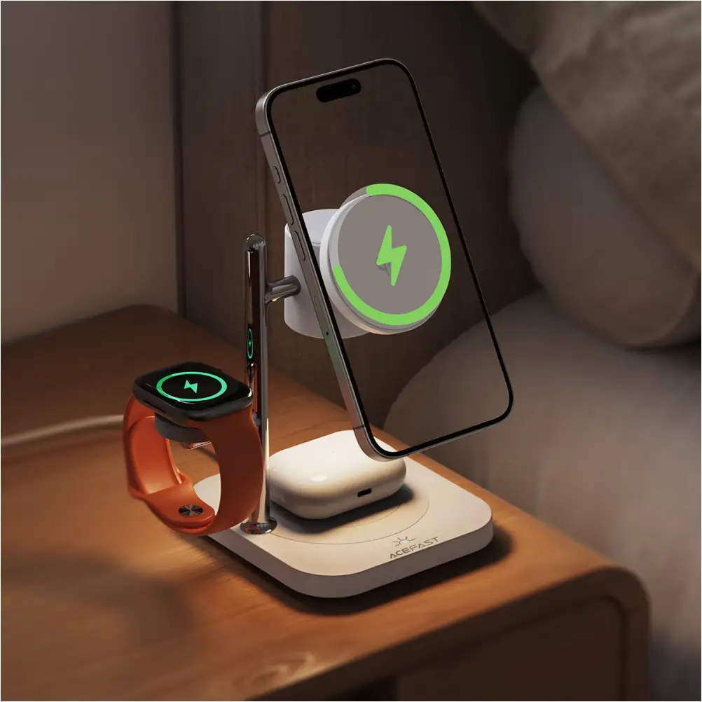 ACEFAST 4-in-1 Wireless Charging Station