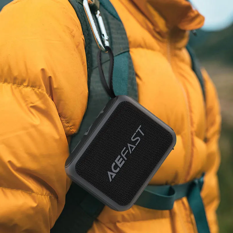 ACEFAST K3 Nano 46W Bluetooth Portable Speaker IPX6 Waterproof outdoor carry design
