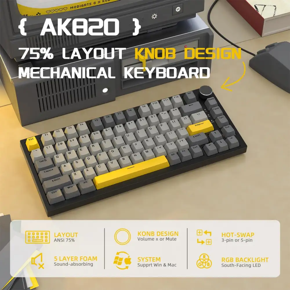 AJAZZ AK820 Pro mechanical keyboard