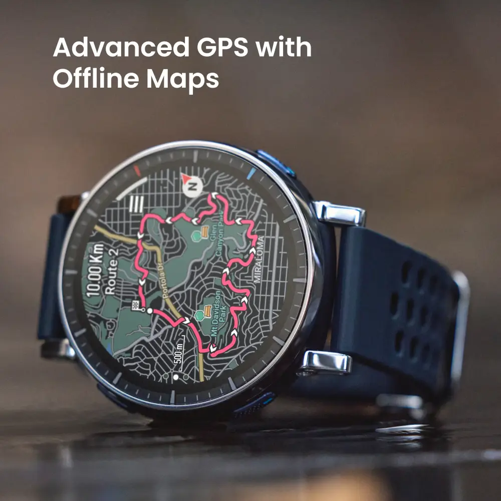 Amazfit Active 3 Premium smartwatch with GPS and offline maps
