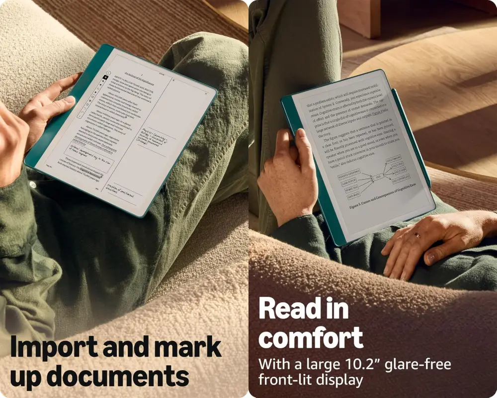Amazon Kindle Scribe 2nd Gen stylus writing feature