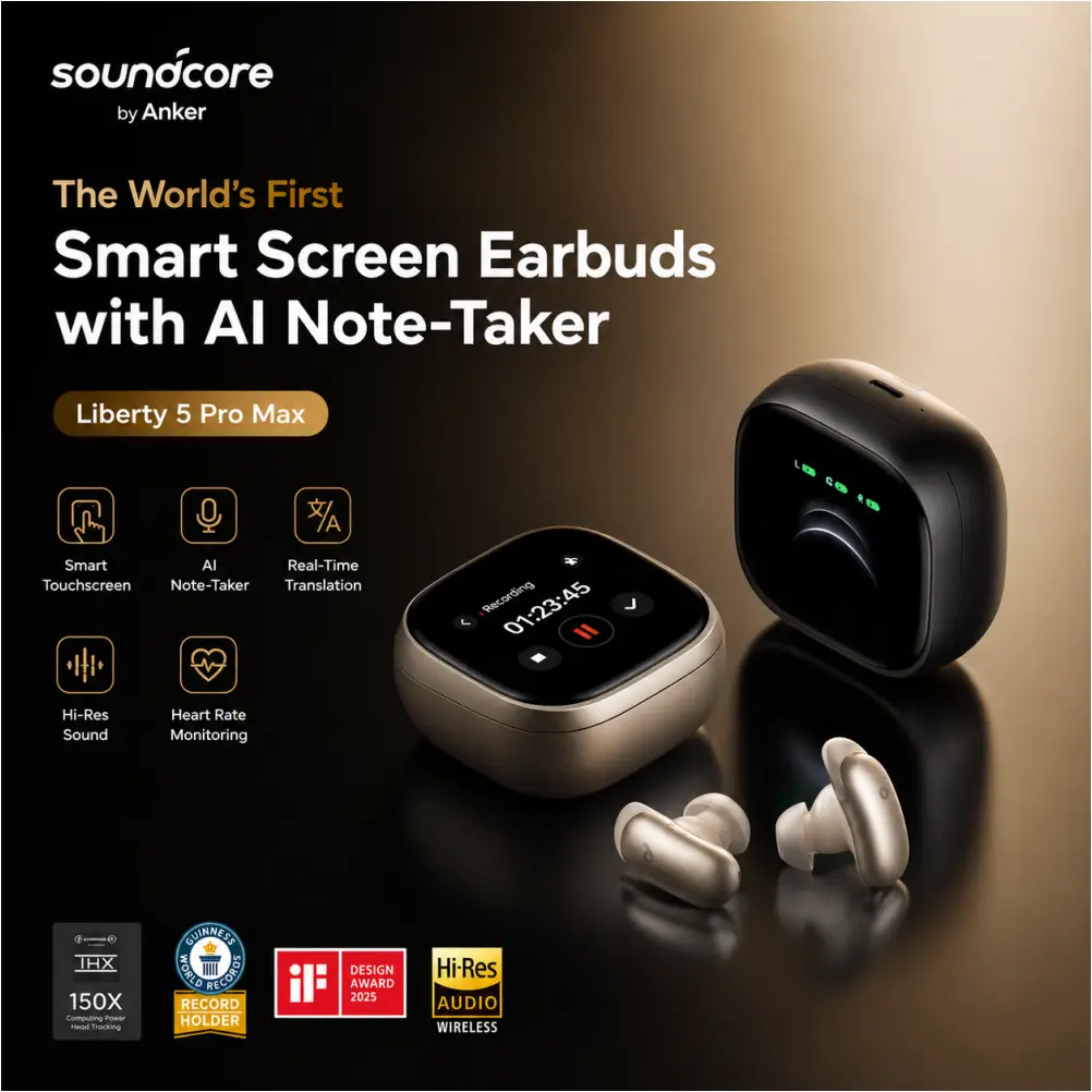 Anker ANC wireless earbuds for immersive listening