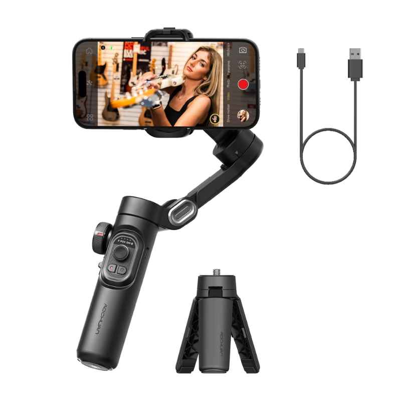 AOCHUAN Smart XE 3-Axis Foldable Smartphone Gimbal Stabilizer
