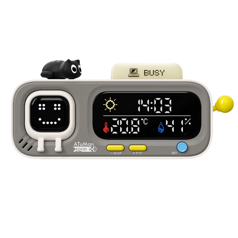 ATuMan MOOD A Retro Pixel Style Smart Thermohygrometer