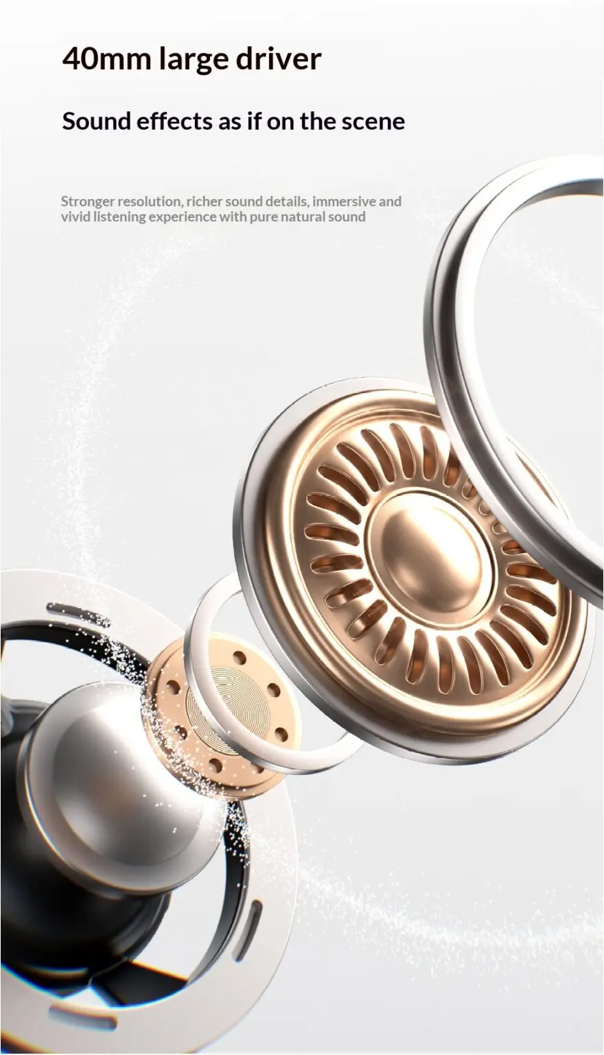 Awei AT33 hi definition wireless headset for clear sound