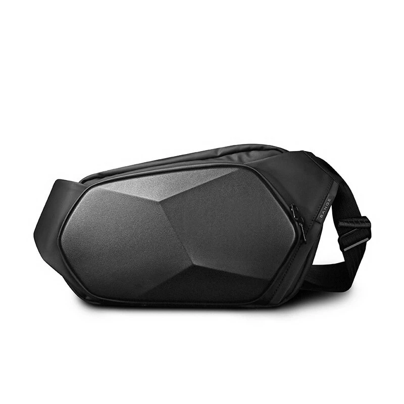 Bange Locomotive Sling Bag 7229 Anti-Theft Waterproof Hard Shell Chest Crossbody Bag