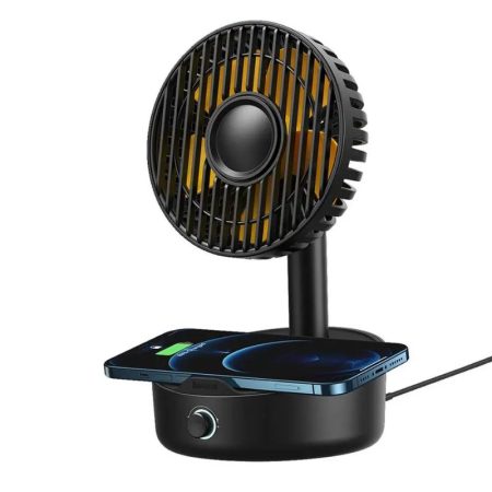 Baseus BSW513 Hermit Desktop Wireless Charger with Oscillating Fan