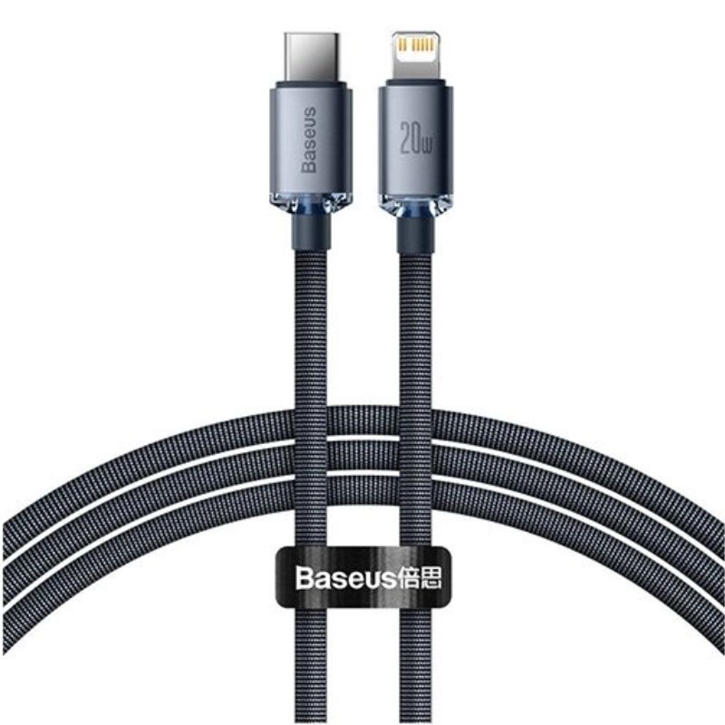 Baseus Crystal Shine Series Fast Charging Data Cable Type-C to Lightning 20W