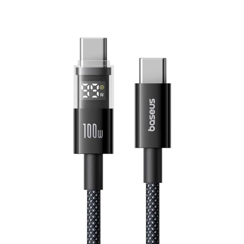Baseus Display 2 Fast Charging Data Cable Type-C to Type-C 100W