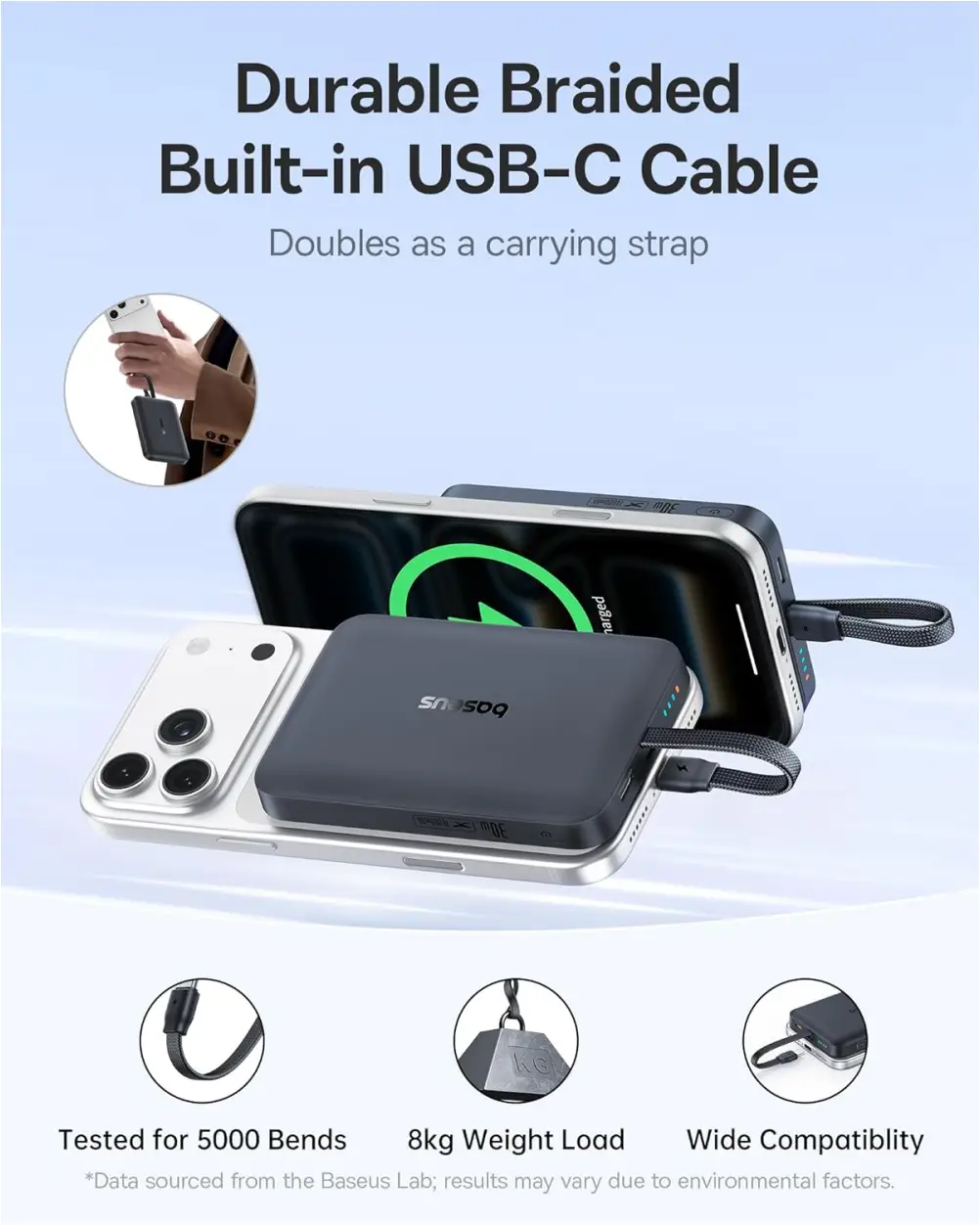 Baseus EnerFill FM11 wireless power bank compact premium design