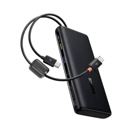 Baseus FC41 100W 20000mAh Power Bank with Built-in Dual USB-C Cables