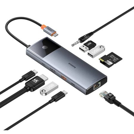 Baseus Metal Gleam Series II 10-in-1 USB Hub 4K 60Hz PD 100W