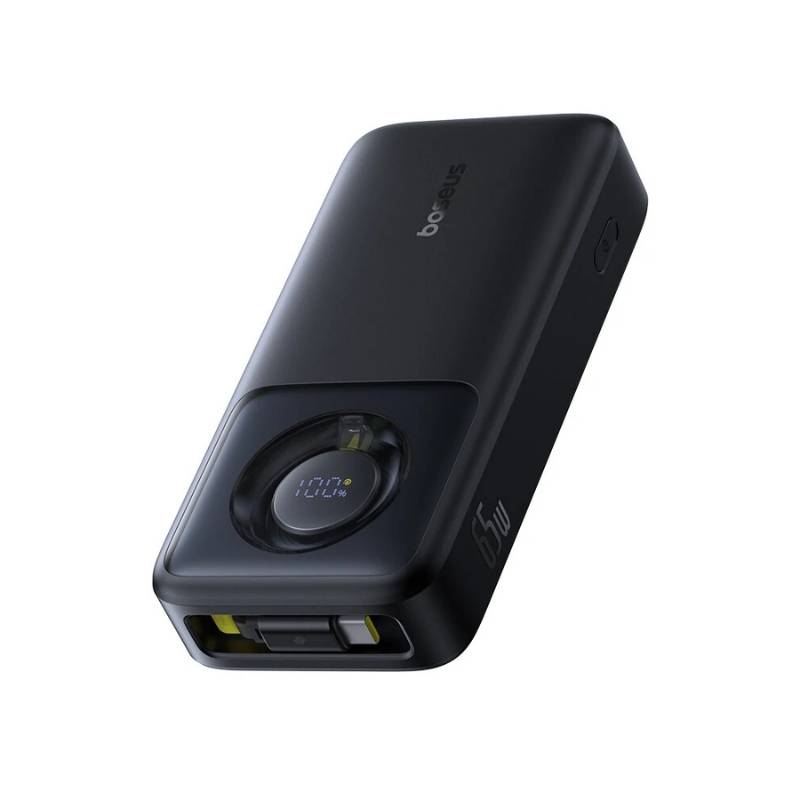 Baseus NOMOS 65W 20000mAh Power Bank with Retractable Type-C Cable