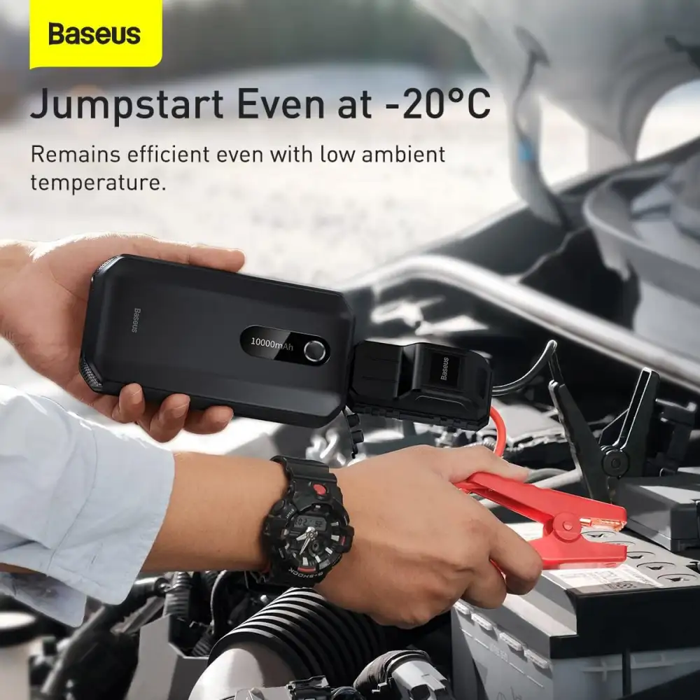 Baseus Super Energy Air 1000A Car Jump Starter Extreme Temperature Resistance