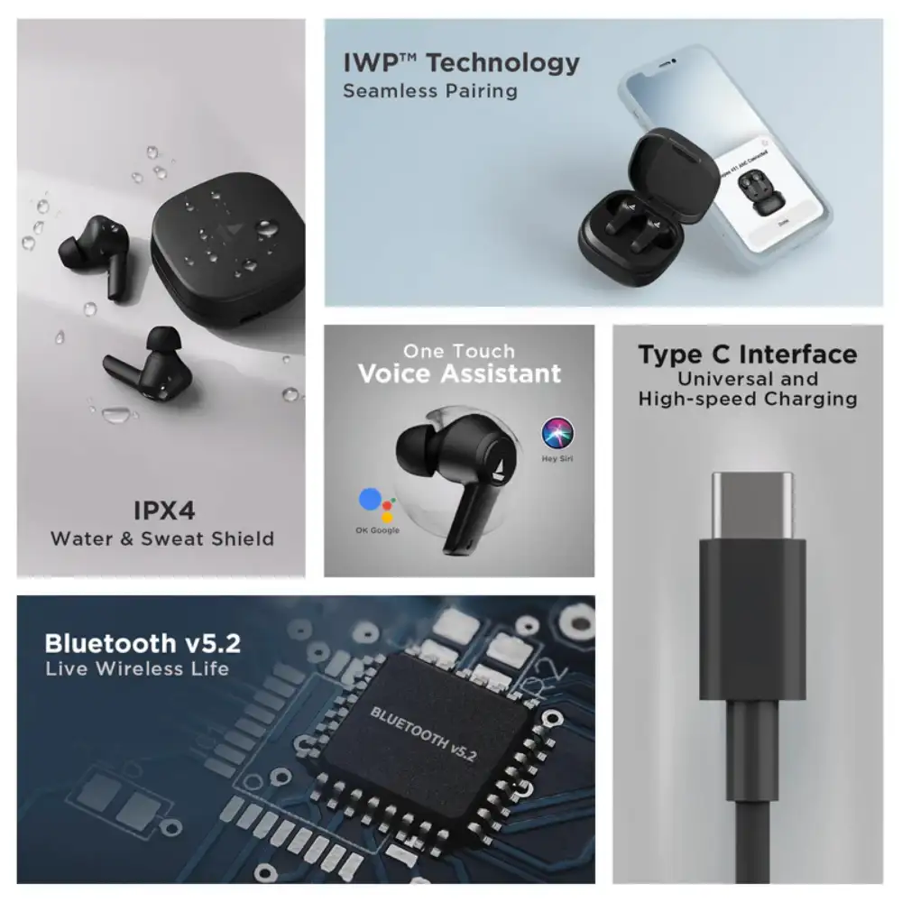 boAt Airdopes 411 ANC True Wireless Earbuds