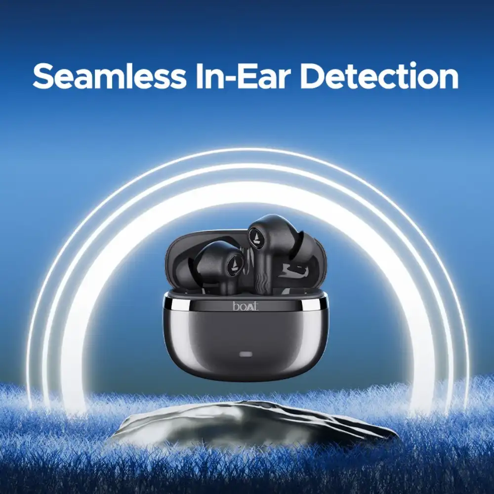 boAt Nirvana Ion ANC TWS Earbuds charging case