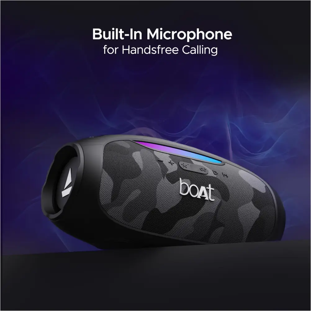 Boat Stone 1800 portable wireless speaker rugged outdoor design