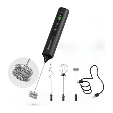 CIRCLE JOY Rechargeable Handheld Milk Frother Wand