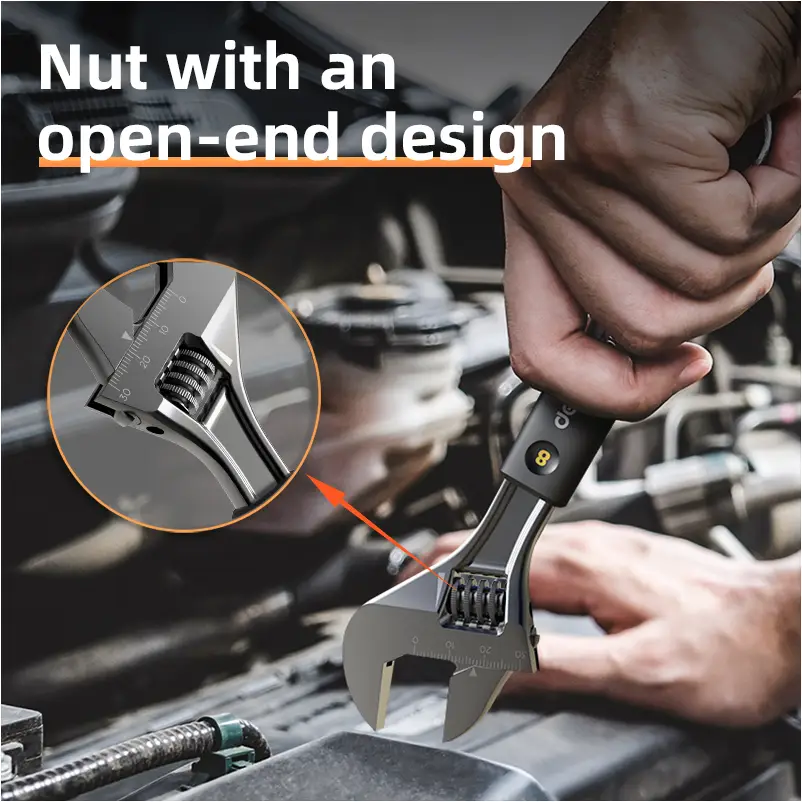 Deli HT1508 Adjustable Wrench