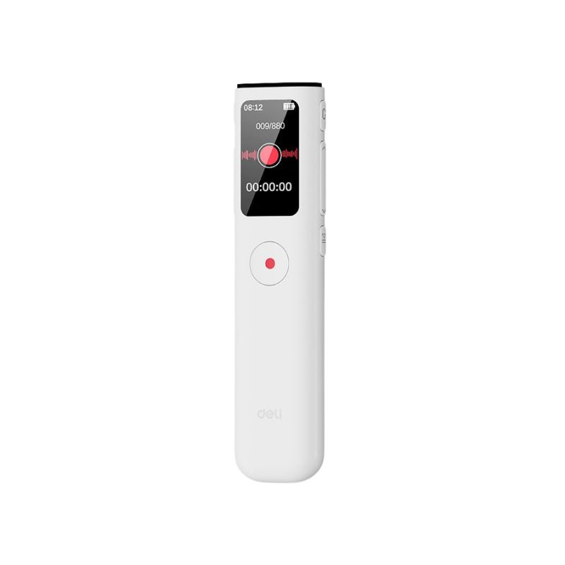 Deli MP305 8GB Voice Recorder for Lectures & Meetings