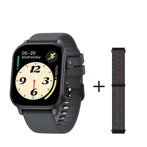 Zeblaze GTS 3 GPS Bluetooth Calling Smartwatch with Dual Strap