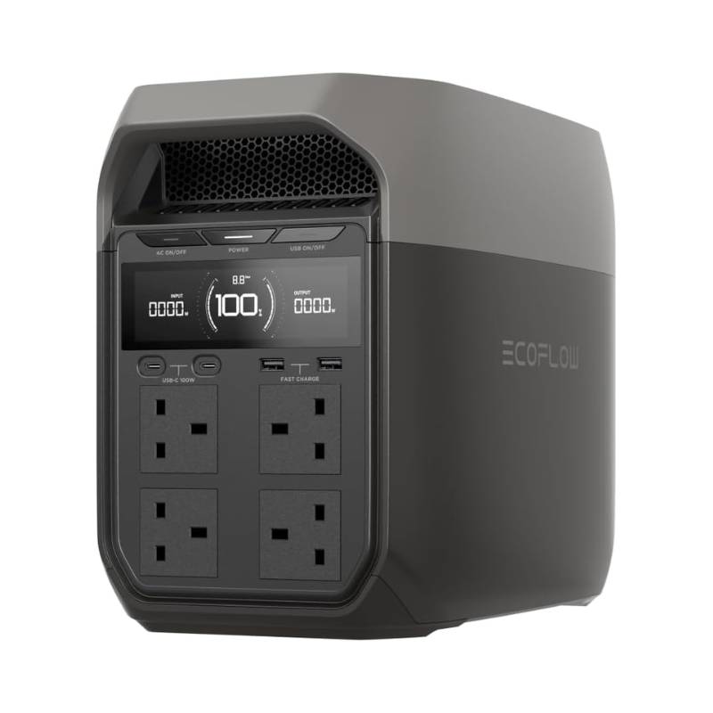 EcoFlow DELTA 3 Portable Power Station 1024Wh 1800W