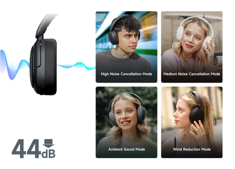 Edifier W800BT Pro noise cancelling headphones for immersive audio