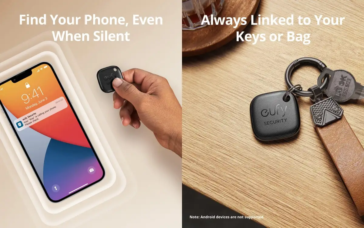 eufy SmartTrack Link by Anker for secure item tracking