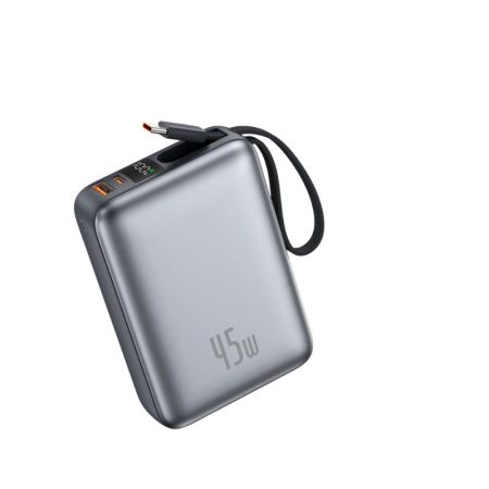 FONENG PX138 20000mAh 45W Power Bank with Built-in USB-C Cable