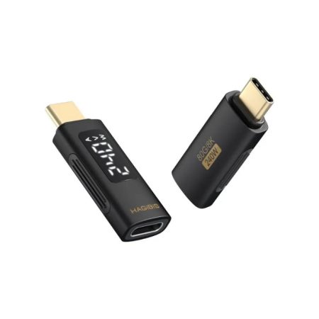 HAGiBiS USB4 Adapter with LED Display PD3.1 240W 80Gbps 8K/60Hz