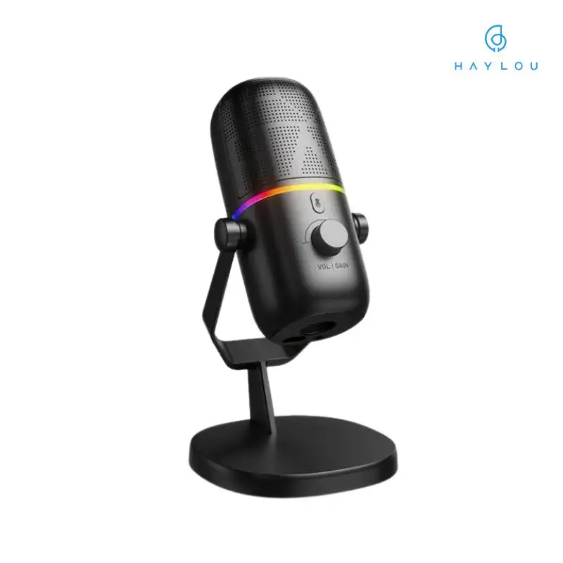 Haylou GX1 Condenser Streaming Microphone with RGB Lights