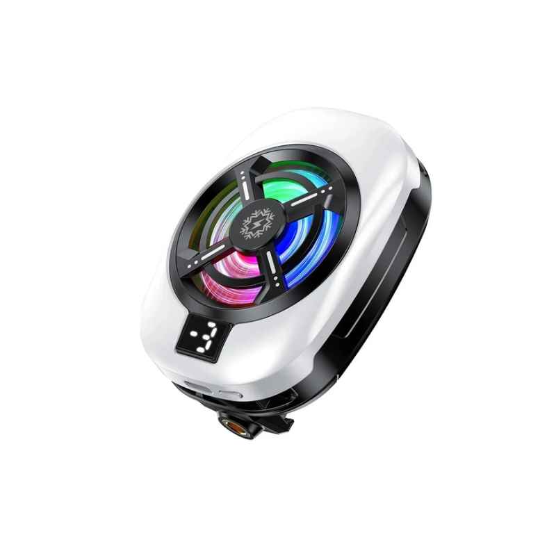 HKVIPER HK-1 PRO 15W RGB Back-Clip Phone Cooling Fan