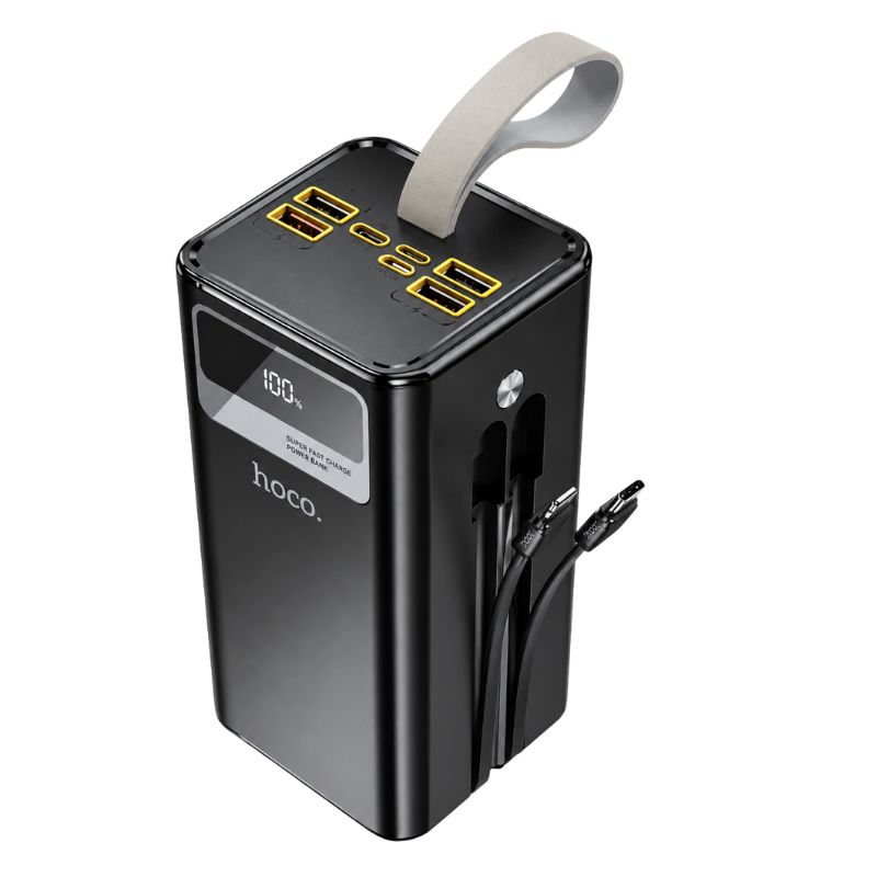 HOCO DB58 30000mAh 22.5W Power Bank with 3 Built-in Charging Cables