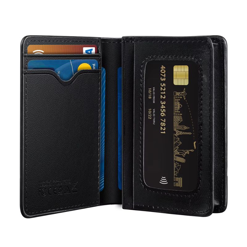 Hoco E91F Smart Wallet with Apple Find My and Wireless Charging