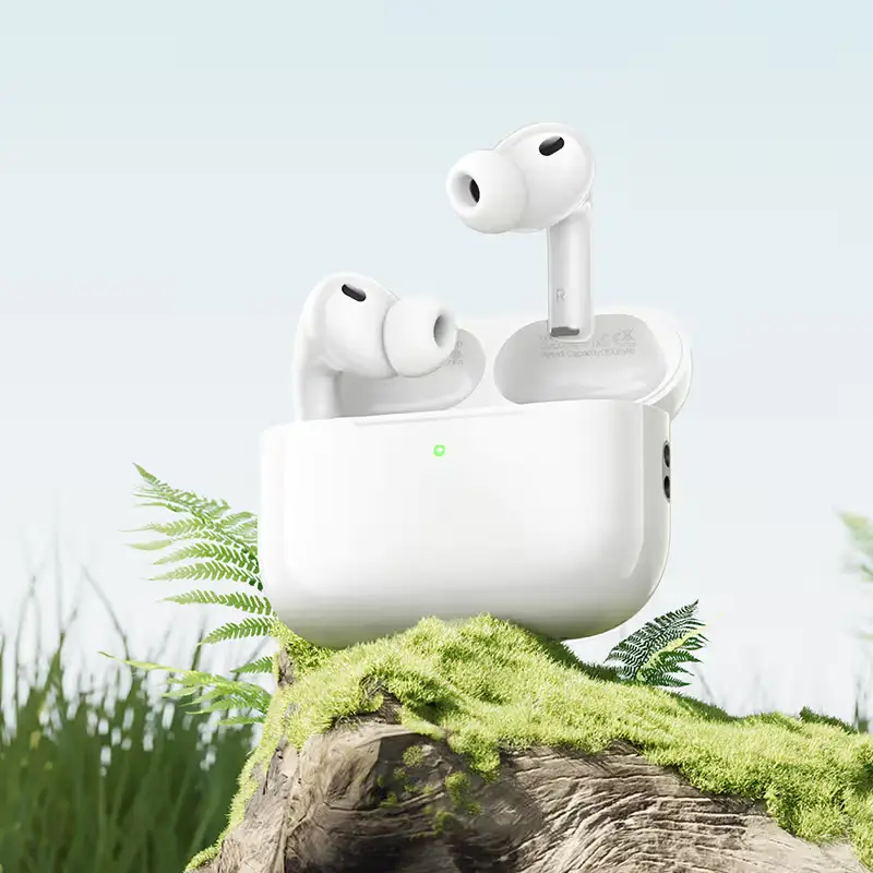 HOCO EW98 ANC Wireless Earbuds with Charging Case White