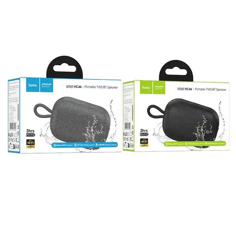 HOCO HC46 Bluetooth speaker powerful bass portable wireless speaker