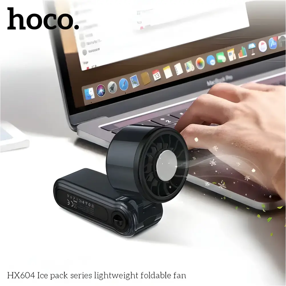 Hoco HX604 portable handheld fan for personal cooling