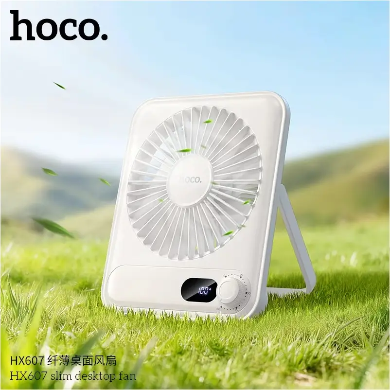 Hoco HX607 personal cooling desk fan for office and home use