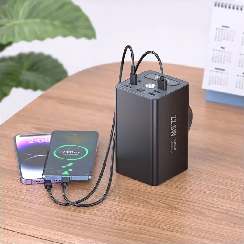 Hoco J138 DC12V Multi-Function Power Bank for Portable Charging