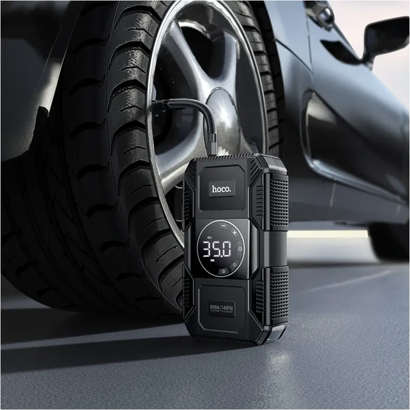 Hoco QS6 jump starter power bank for car battery boost