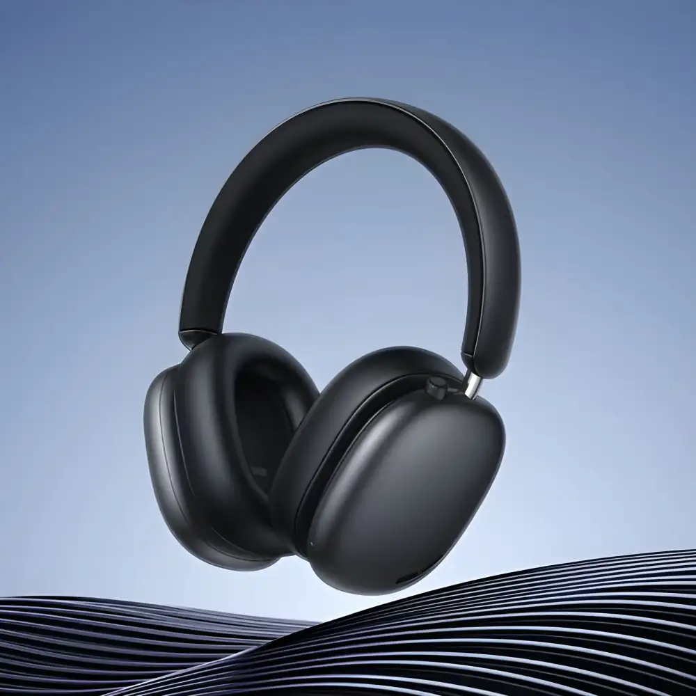 Hoco W63 Triunfo headphone control buttons ANC close up